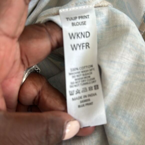 WKND WYFR Floral Patterned Top NWT - Picture 10 of 10